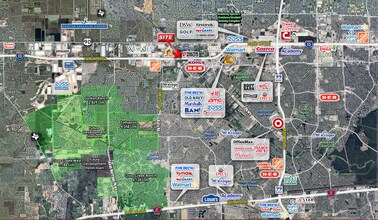 26494 Interstate 10, Katy, TX - Vue aérienne vue de carte