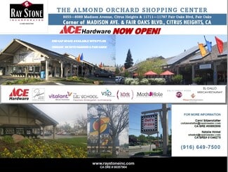 Plus de détails pour 8055-8089 Madison Ave, Citrus Heights, CA - Local commercial à louer