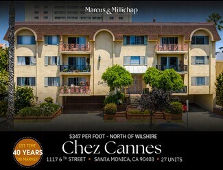 Plus de détails pour 1117 6th St, Santa Monica, CA - Logement à vendre
