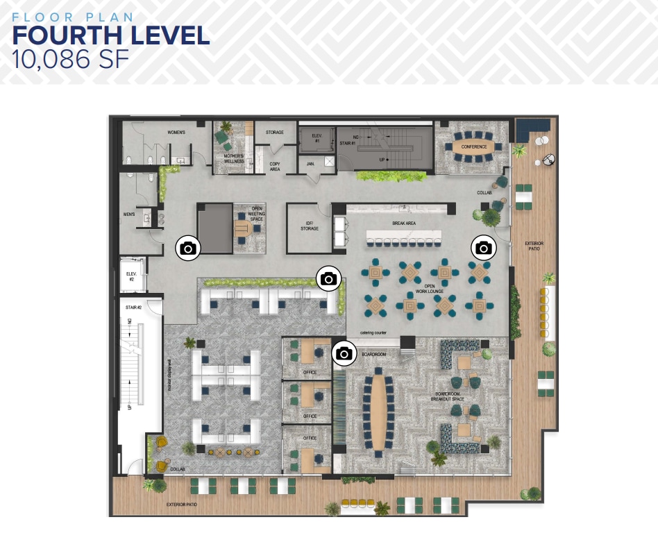 500 E 3rd Ave, San Mateo, CA à louer Plan d’étage– Image 1 sur 1