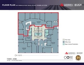 5417 Pinnacle Point Dr, Rogers, AR à louer Plan d’étage– Image 1 sur 1