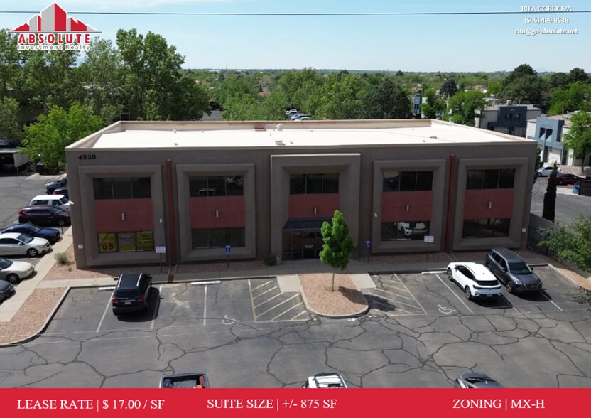 4520 Montgomery Blvd NE, Albuquerque, NM à louer - Photo de l’immeuble – Image 1 sur 6