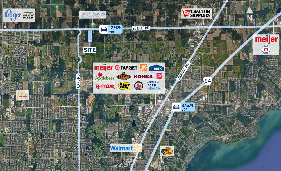 26 Mile Road, Macomb, MI à vendre - Photo de l’immeuble – Image 2 sur 2