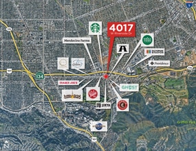4017 W Riverside Dr, Burbank, CA - Vue aérienne  vue de carte - Image1