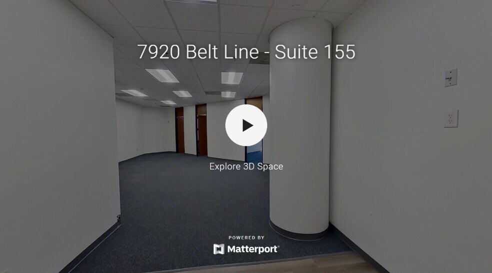 7920 Belt Line Rd, Dallas, TX à louer - Numérisation 3D Matterport – Image 2 sur 9