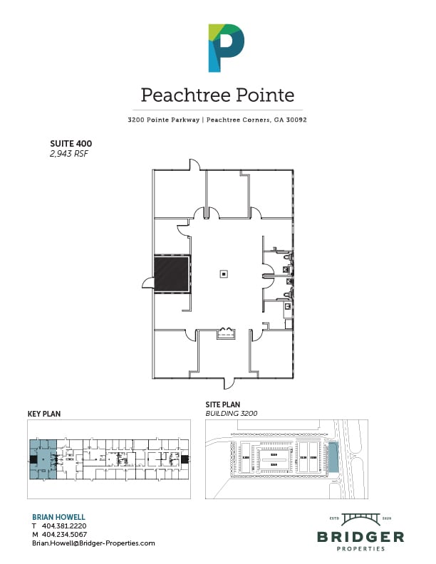 3200 Pointe Pky, Peachtree Corners, GA à louer Plan d’étage– Image 1 sur 1