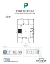 3200 Pointe Pky, Peachtree Corners, GA à louer Plan d’étage– Image 1 sur 1