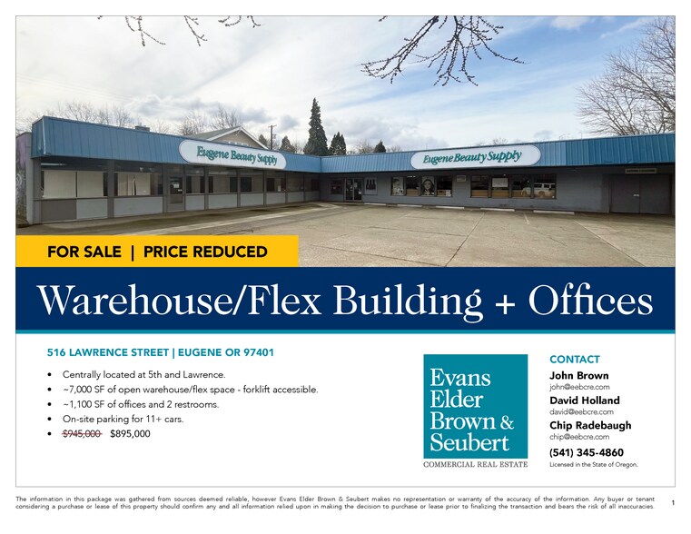 516 Lawrence St, Eugene, OR à vendre - Photo de l’immeuble – Image 2 sur 6