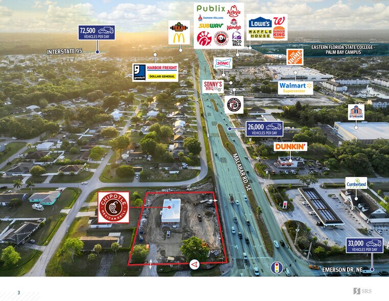 1491 Emerson Dr NE, Palm Bay, FL à vendre - Photo de l’immeuble – Image 3 sur 11