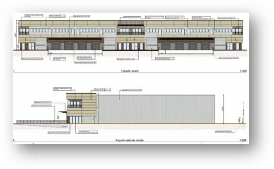 Local d’activités dans à louer - Plan d’étage – Image 3 sur 3