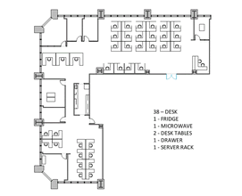4001 McEwen Rd, Farmers Branch, TX à louer Plan d’étage– Image 1 sur 1