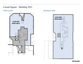 1001-1041 Old Cassatt Rd, Berwyn, PA à louer Plan de site– Image 1 sur 1
