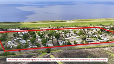 1 Richard Keen Rd, Pahokee, FL - Vue aérienne vue de carte