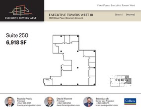 1400 Opus Pl, Downers Grove, IL à louer Plan d’étage– Image 1 sur 1