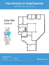 4675 Sweetwater Blvd, Sugar Land, TX à louer Plan d’étage– Image 1 sur 1