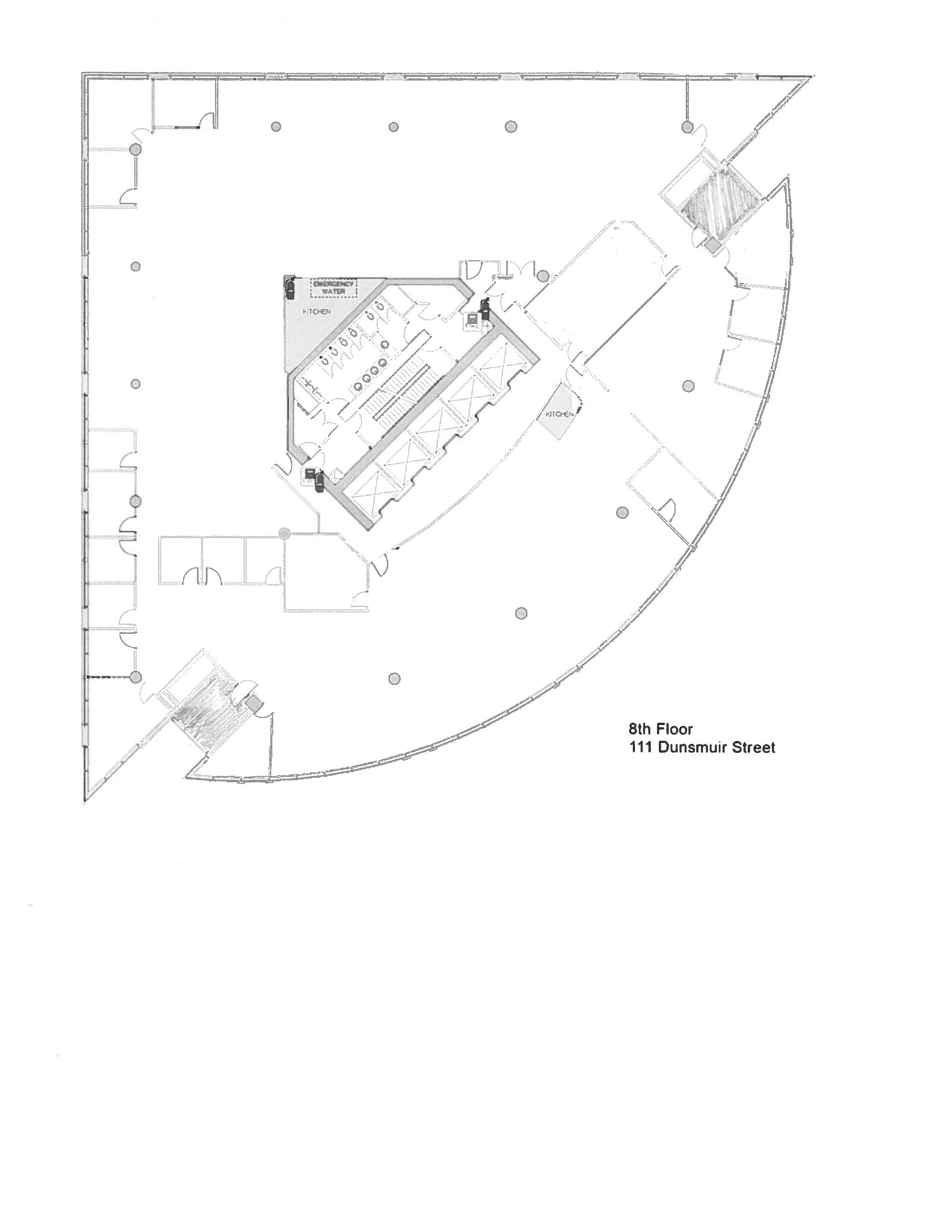 111 Dunsmuir St, Vancouver, BC à louer Plan de site– Image 1 sur 1
