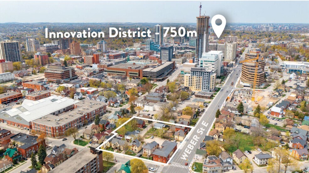 103 Weber St E, Kitchener, ON à vendre - Aérien – Image 3 sur 11