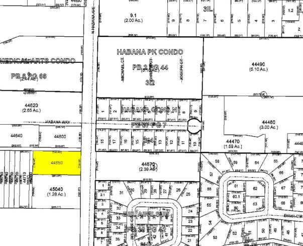 4612 N Habana Ave, Tampa, FL à louer - Plan cadastral – Image 3 sur 13