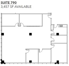 1111 Plaza Dr, Schaumburg, IL à louer Plan d’étage– Image 1 sur 2