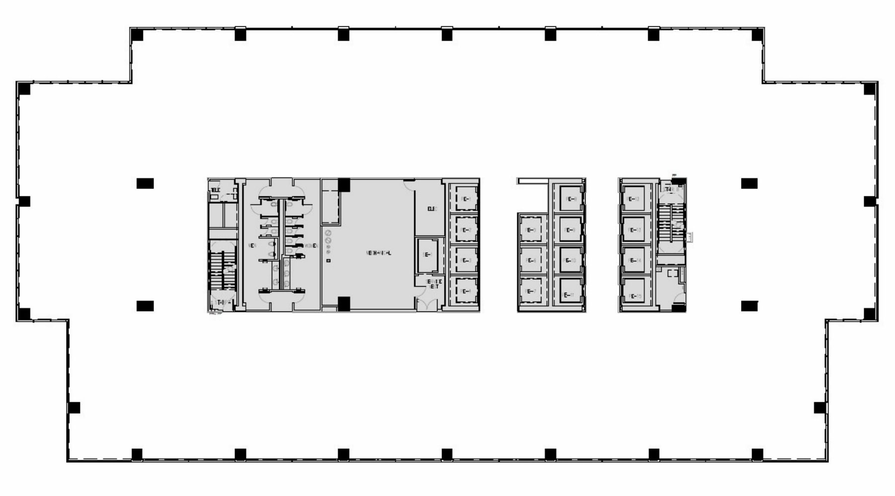 1000 Main St, Houston, TX à louer Plan d’étage– Image 1 sur 1