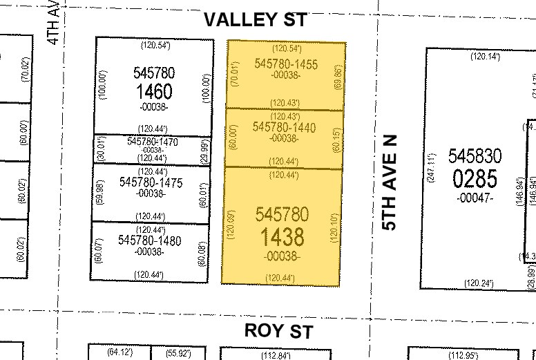 701 5th Ave, Seattle, WA à louer - Plan cadastral – Image 2 sur 11