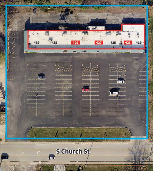 427 S Church St, Saint Peters, MO à louer - Photo de l’immeuble – Image 3 sur 4