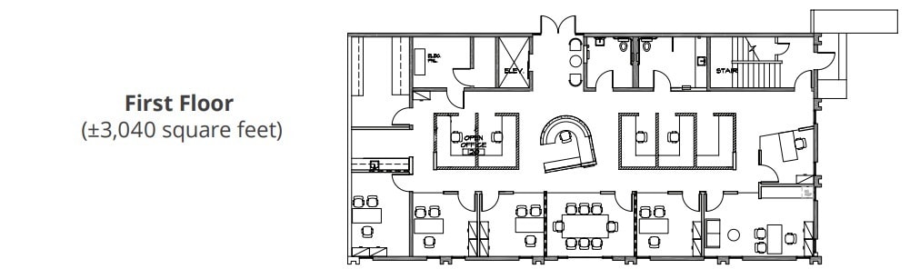 800 N 1st St, San Jose, CA à louer Plan d’étage– Image 1 sur 1