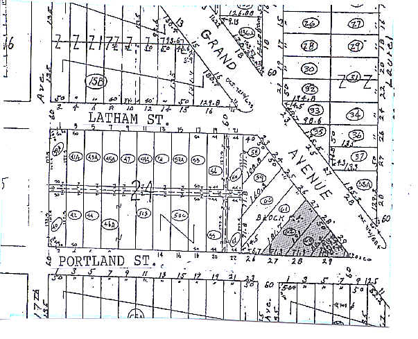 1547 Grand Ave, Phoenix, AZ à vendre - Plan cadastral – Image 2 sur 2