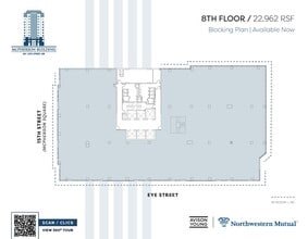 901 15th St NW, Washington, DC à louer Plan d’étage– Image 1 sur 1