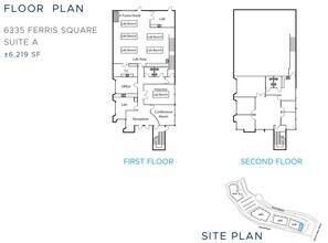 6335 Ferris Sq, San Diego, CA à louer Plan d’étage– Image 1 sur 1
