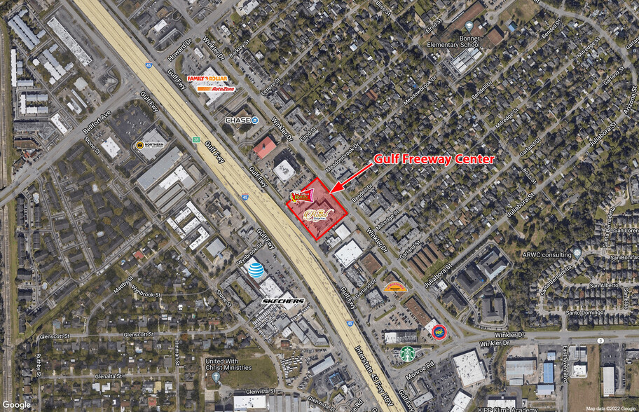 8449 Gulf Fwy, Houston, TX à louer - Aérien – Image 2 sur 3