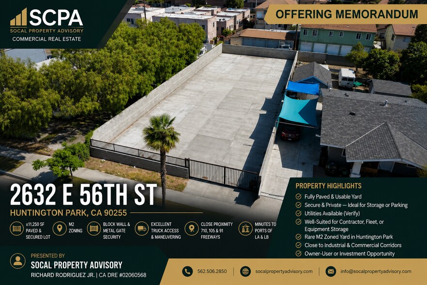2632 56th st, Huntington Park, CA à vendre - Photo de l’immeuble – Image 1 sur 6