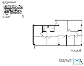 8120 S Holly St, Centennial, CO à vendre Plan d’étage– Image 1 sur 1
