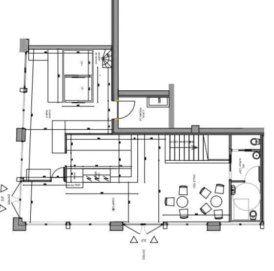 Local commercial dans Lyon à louer - Plan d’étage – Image 2 sur 3