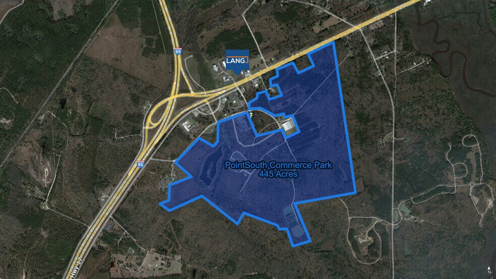 647 Kings Hwy, Yemassee, SC à louer - Aérien – Image 3 sur 3