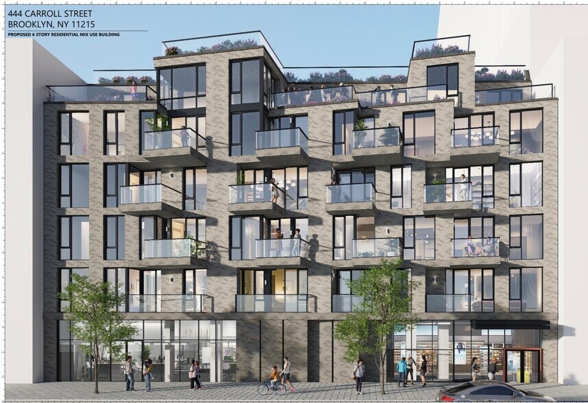 444 Carroll St, Brooklyn, NY à louer - Photo de l’immeuble – Image 1 sur 2