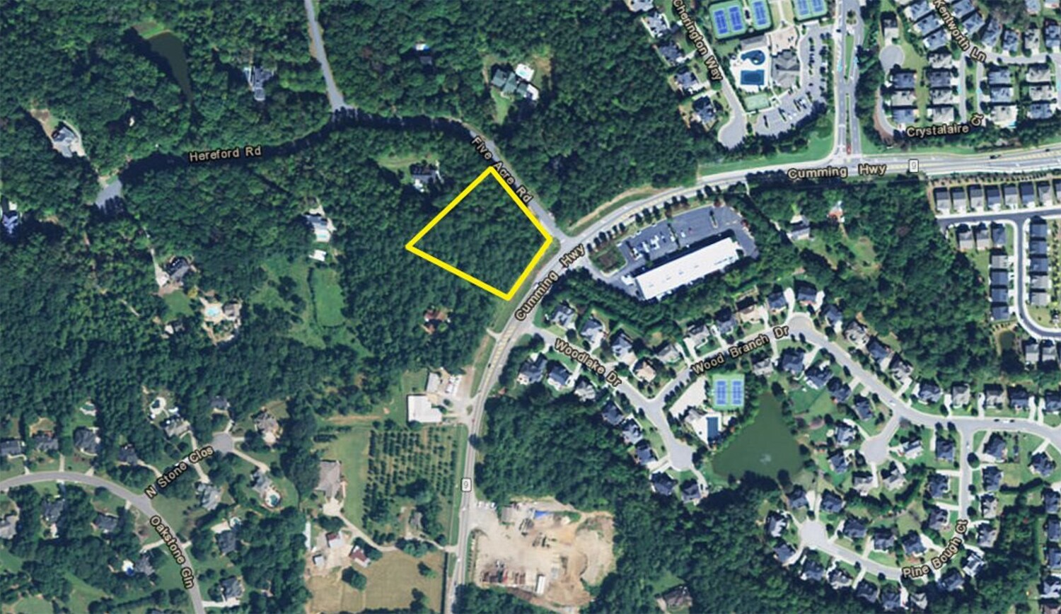 Hwy 9 & Five Acre Rd, Alpharetta, GA à vendre Photo principale– Image 1 sur 5