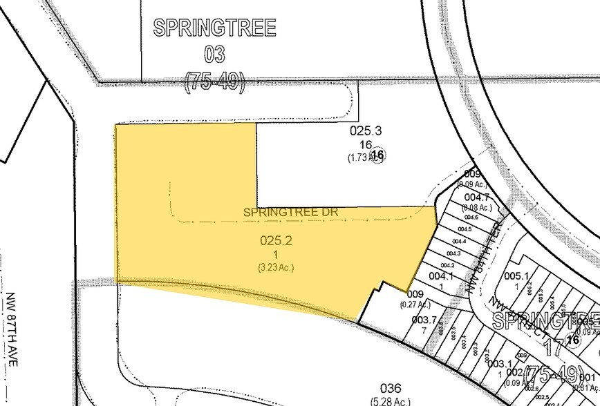 8445 Springtree Dr, Sunrise, FL à vendre - Plan cadastral – Image 2 sur 82