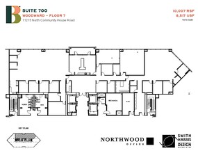 11215 N Community House Rd, Charlotte, NC à louer Plan d’étage– Image 1 sur 1