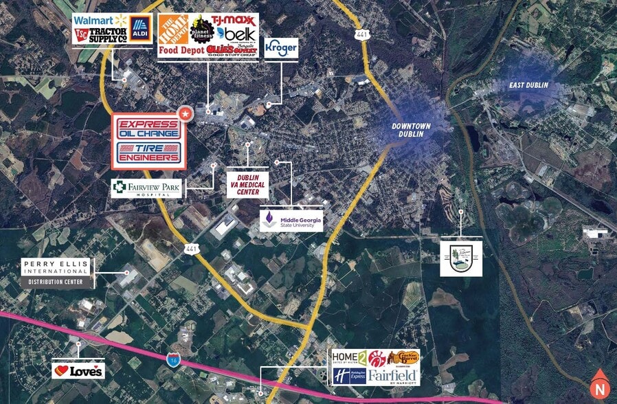 2111 Veterans Blvd, Dublin, GA à vendre - Photo de l’immeuble – Image 2 sur 5