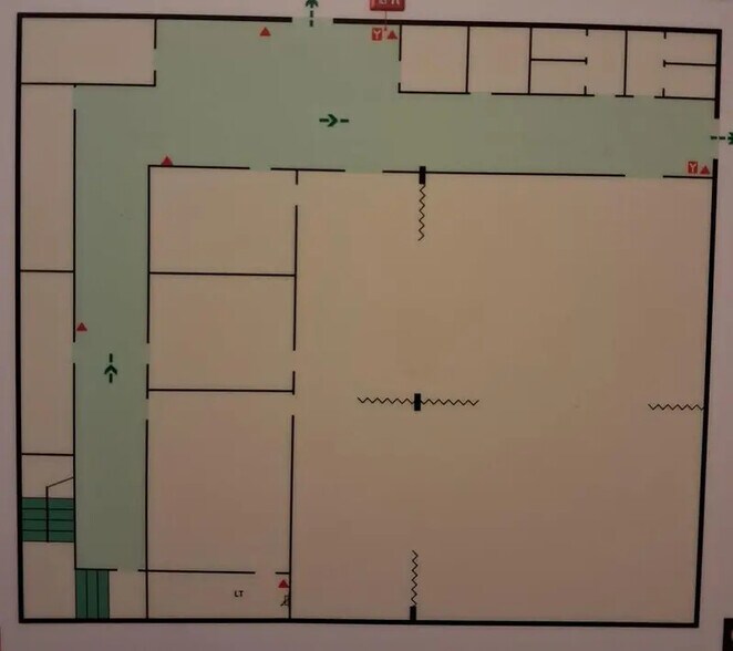 Local commercial dans Paris à louer - Plan d’étage – Image 2 sur 6