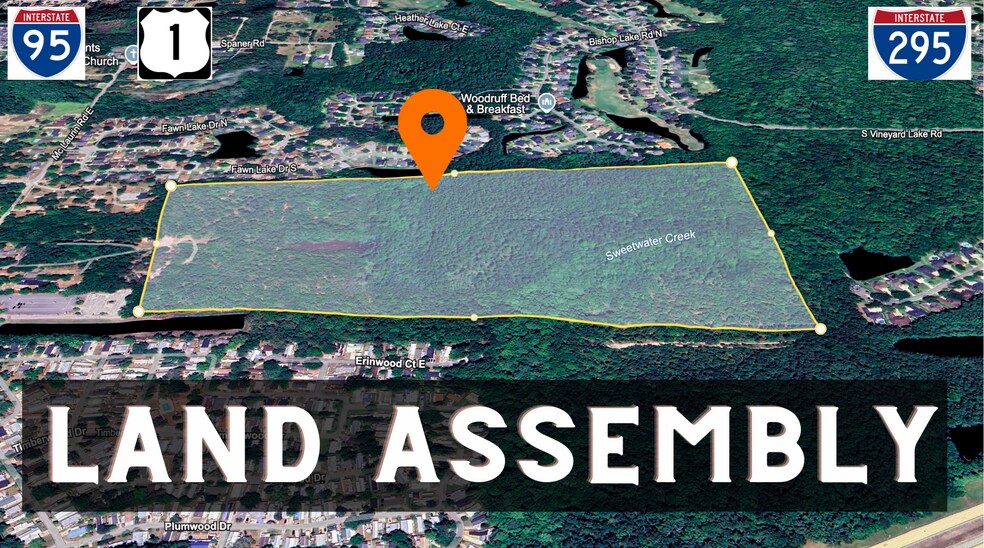 SE Corner of McLaurin Rd and McLaurin East rd, Jacksonville, FL à vendre - Aérien – Image 1 sur 8
