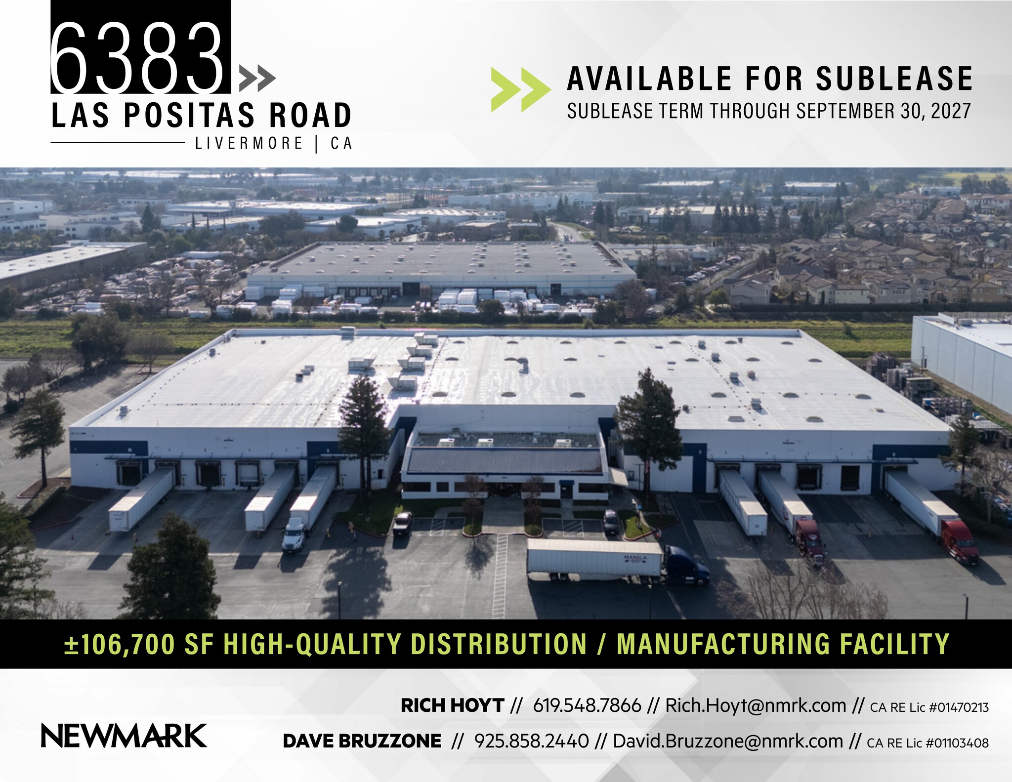 6383 Las Positas Rd, Livermore, CA à louer Plan de site– Image 1 sur 7