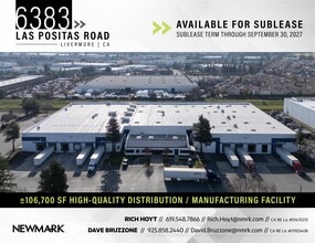 6383 Las Positas Rd, Livermore, CA à louer Plan de site– Image 1 sur 7