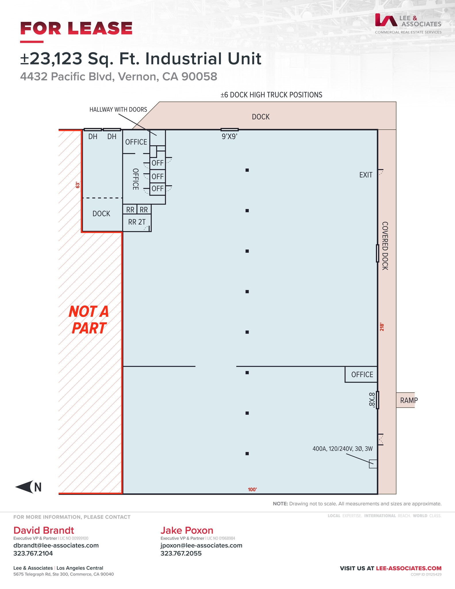 4400-4458 Pacific Blvd, Vernon, CA à louer Plan de site– Image 1 sur 2