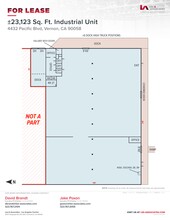 4400-4458 Pacific Blvd, Vernon, CA à louer Plan de site– Image 1 sur 2