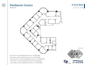3495 Piedmont Rd NE, Atlanta, GA à louer Plan d’étage– Image 1 sur 1