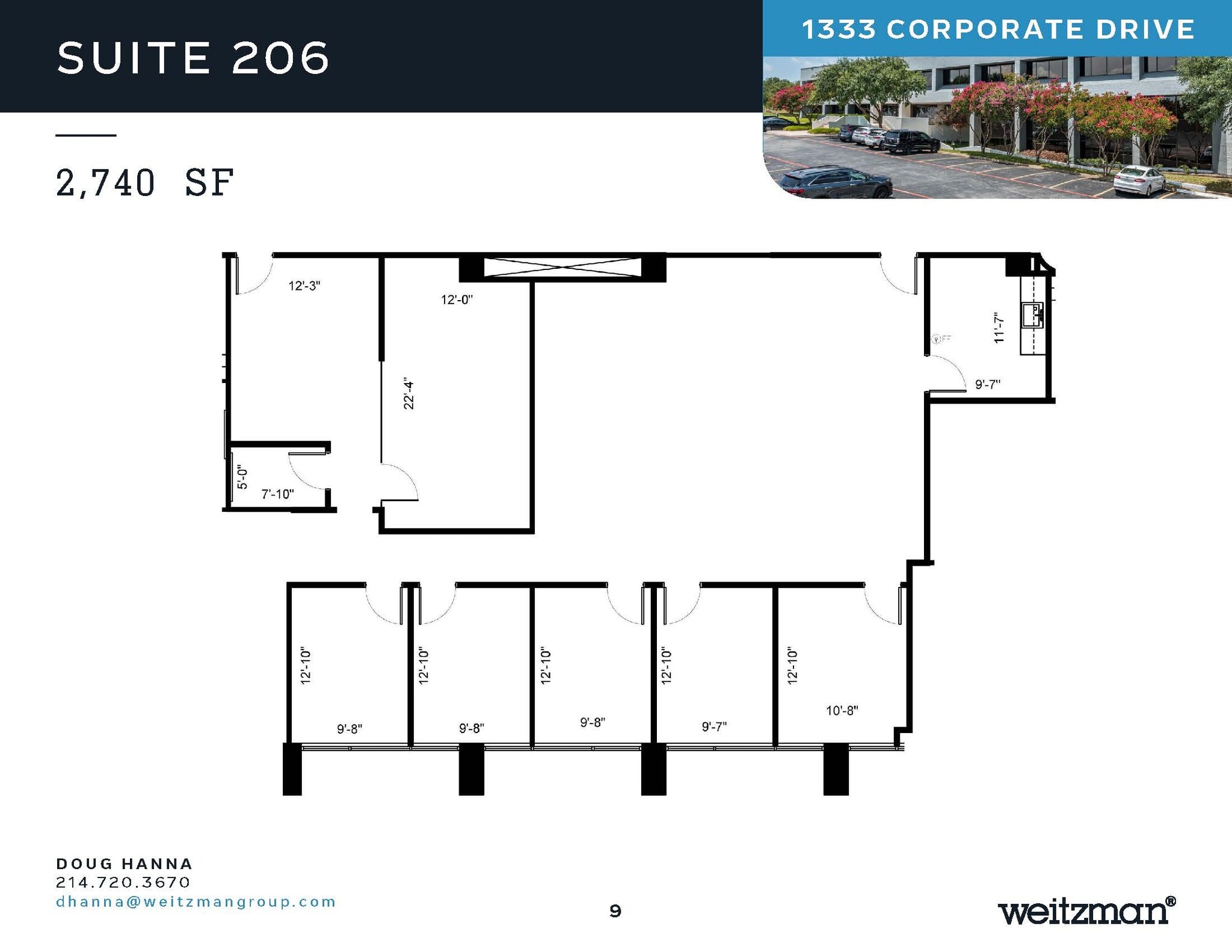 1333 Corporate Dr, Irving, TX à louer Plan d’étage– Image 1 sur 1