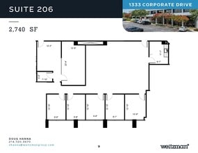1333 Corporate Dr, Irving, TX à louer Plan d’étage– Image 1 sur 1