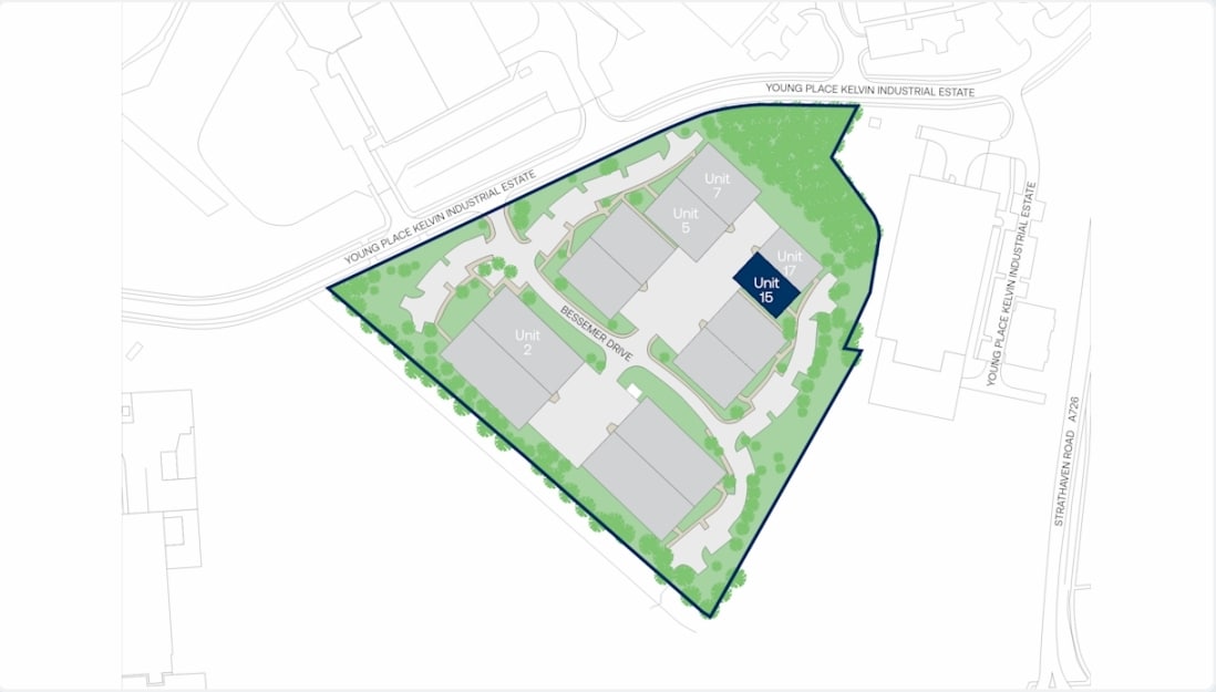 15-17 Bessemer Dr, East Kilbride à louer Plan de site– Image 1 sur 2